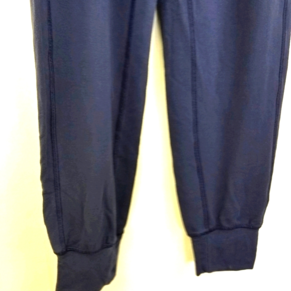 Lululemon Athletica Blue Terry Jogger Pants Sz 4 - Picture 6 of 11